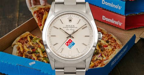 rolex pizza domino|domino's rolex value.